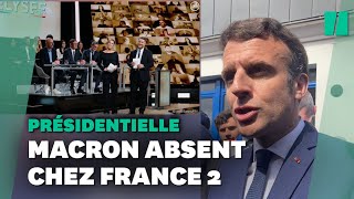 quotÉlysée 2022quot  Macron sexplique sur son absence de lémission de France 2 [upl. by Anale]