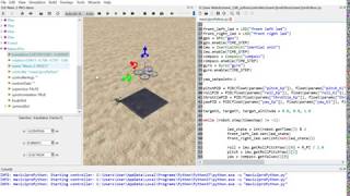 Webots Control Position UAV Quadrotor Using PID Controller in Python [upl. by Esnohpla]