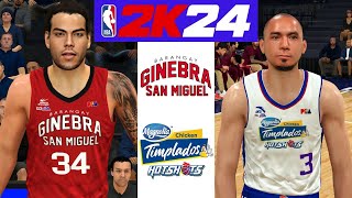 PBA Quarterfinals  BrgyGinebra San Miguel vs Magnolia Hotshots  NBA 2K24 Gameplay [upl. by Canon]