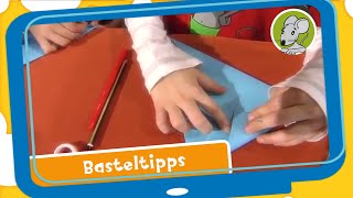 Hallo Benjamin Tipp PapierWal Origami basteln  Bastelideen für Kinder [upl. by Ahsiyt583]