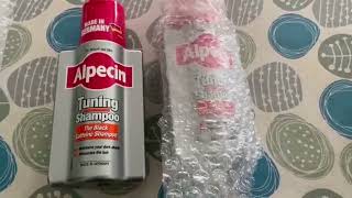 Review Alpecin Tuning Shampoo  Mens Shampoo Against Hair Loss [upl. by Ydualc994]