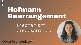 Hofmann rearrangement reaction  mechanism with solved problems  organic chemistry [upl. by Jenks626]