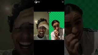 ISAE EN GIHED GAAN STUK OP TIKTOK LIVE😂 [upl. by Nered]