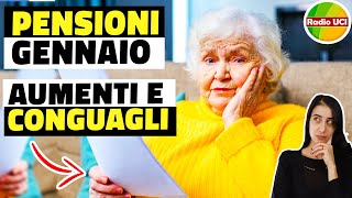 Pensioni Gennaio 2024 PAGAMENTI Aumenti conguagli Cedolino 54 IRPEF [upl. by Castor949]