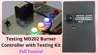 How To Test MD202 Burner Controller with Testing Kit  Tutorial  Facilitators Plus [upl. by Finn]