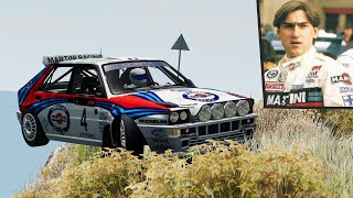 BeamNG Drive  Henri Toivonen Car Crash  Rally Group B [upl. by Aissej]