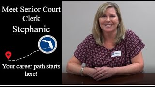 Your Career Path Starts Here Meet Senior Court Clerk Stephanie [upl. by Akered311]