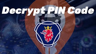 Scania immo PIN Code decryption  decrypter calculator Encrypted Key Code to PIN [upl. by Doehne]