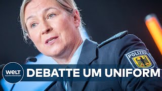 UNIFORMIERTE PECHSTEIN AUF CDUPARTEITAG Bundespolizei leitet dienstrechtliche Prüfung ein [upl. by Iniretake]