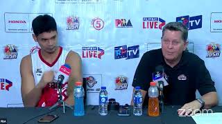 PBA Post Game Interview 8777 Easter Clasico w for Ginebra over Magnolia [upl. by Tuchman935]