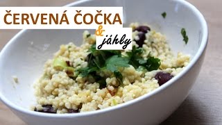 ČERVENÁ ČOČKA S JÁHLY Ⓥ  recept [upl. by Legyn]