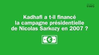 L’affaire libyenne  l’enquête qui affole la Sarkozie [upl. by Marj589]