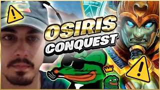 OSIRIS UNA BUILD RARETA  Julio  Smite Ranked Conquest DuoQ Zylux 🚀 [upl. by Eimilb]