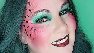 watermelon makeup tutorial [upl. by Yer]