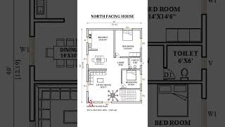 🏠 30x40 house plan homedesign architecture realestate housedesign houseplan shorts floorplan [upl. by Anoo]