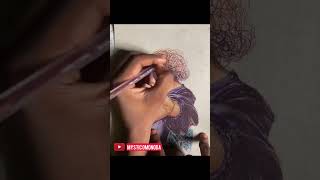 FORESHORTENED SKETCH SPEDUP art crosshatch arttutorial crosshatching drawing drawingtutorial [upl. by Thomasine]