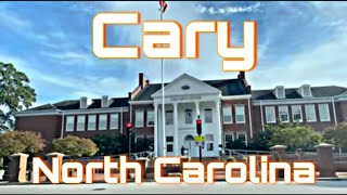 Cary North Carolina  City Tour amp Drive Thru [upl. by Ernestus]