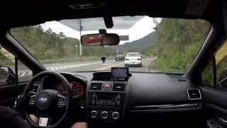 Subaru WRX CVT Touge 北宜晨跑 with GC Impreza amp AP2 S2000 CR 20150816 [upl. by Janetta]