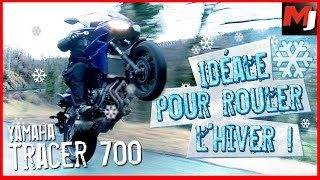 ESSAI Yamaha TRACER 700  la MOTO idéale en HIVER [upl. by Goebel299]