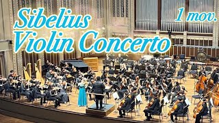 Sibelius Violin Concerto in D minor Op47  I Allegro moderato シベリウス ヴァイオリン協奏曲 第一楽章 [upl. by Nutsud]