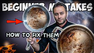 5 Mistakes Beginners Make with Stainless Steel Pans and How to Fix Them [upl. by Kerin423]