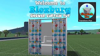 Shower curtain tut  bloxburg [upl. by Retepnhoj505]