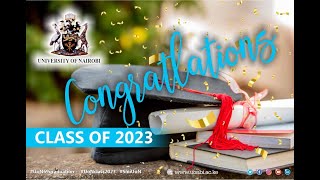 Part 1 UNIVERSITY OF NAIROBI 69th GRADUATION CEREMONY [upl. by Nalehp]