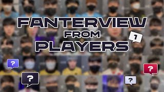 The reason you became LCK Players fan｜Fanterview from Players [upl. by Lleoj]