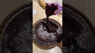 I tried Hot Lava Cake 🤤  356  vlog minivlog trending shorts [upl. by Osithe421]