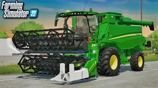 New Mods  Cressoni CRX Folding Headers Vineyard Update amp New Brand on Console  Farm Sim 22 [upl. by Cassil]