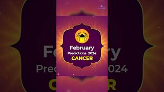 Cancer February 2024 Monthly Horoscope Predictions February 2024 Horoscope  shorts [upl. by Helaine]