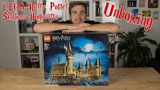 LEGO 71043 Schloss Hogwarts Unboxing [upl. by Eeresed902]