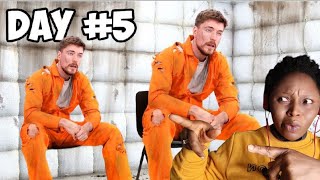 l Spent 7 Days In Solitary Confinement  Reaction video MrBeast [upl. by Greenfield]