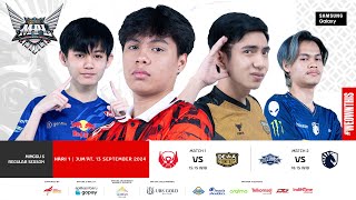 🔴 LIVE  MPL ID S14  Regular Season Hari 1 Minggu 6  Bahasa Indonesia [upl. by Sadonia]