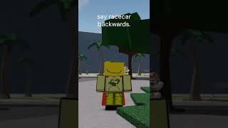 say racecar backwards 😏 subscribe roblox thestrongestbattlegrounds backwards tpot fighting [upl. by Yvette398]