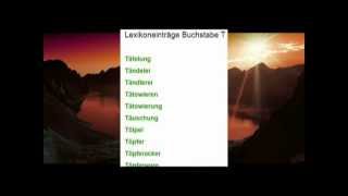 Traumdeutung Lexikon  Suche  Traumdeutungen  Traumsymbole  Lexika [upl. by Llenram]