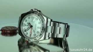 Rolex Oyster Perpetual Explorer II 216570 luxusuhr24de Ratenkauf [upl. by Ryder]