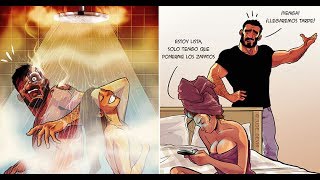 Artista convierte la vida diaria con su esposa en comics geniales [upl. by Joe]