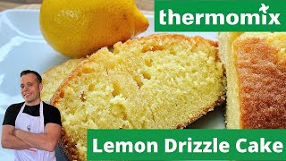 Thermomix Tm6 Lemon Drizzle Cake  A Perfect Recipe That Is So Simple [upl. by Naggem]