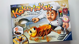 KAKERLAKAK Ravensburger ТАРАКАНЫ Хорошие детские настольные игры [upl. by Haidebez]