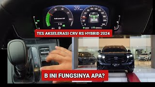 CRV HYBRID 2024 BEGINI CARA KERJA MESINNYA ⁉️ [upl. by Esmerelda]