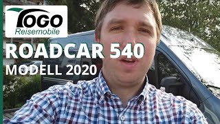 🌴 ROADCAR R540 D  2020  TOGO REISEMOBILE  by Pössl  CityCamper  Pössl Roadcamp Alternative [upl. by Ymmit]