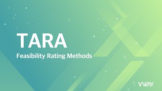 VisualPro TARA  Feasibility Rating Methods [upl. by Enomas]