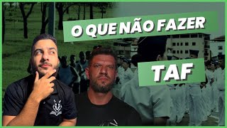 O que NÃO FAZER no Teste de Aptidão Física TAF [upl. by Acinok]