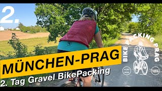 Bikepacking München  Prag Radreise Gravel 02 Landshut  Neubäuer See [upl. by Lukey]