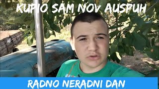 RADNO NERADNI DAN sečemo šašukupio sam nov auspuh [upl. by Ymmot]