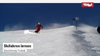 Skifahren lernen 5 Tipps zur Kurzschwung Technik I Skikurs ⛷ [upl. by Plato]