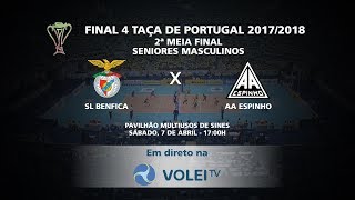 SL Benfica x AA Espinho  2ª Meia Final  Final 4 Taça de Portugal [upl. by Attenhoj551]