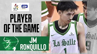 JM Ronquillo DROPS 16 POINTS for DLSU vs AdU ❤️‍🔥  UAAP SEASON 86 MEN’S VOLLEYBALL [upl. by Adiehsar]