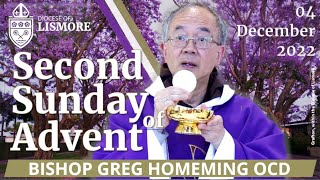 Catholic Mass Today Second Sunday of Advent 04 Dec 2022 Bishop Greg Homeming Lismore Australia [upl. by Bywoods748]